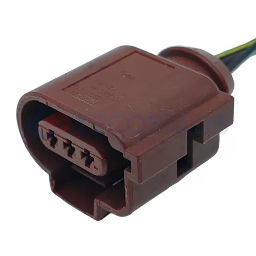 Auto Part Brown Car Wire and Cable Connector Suitable for Car 3-pin Female 3B0973703A - image 5